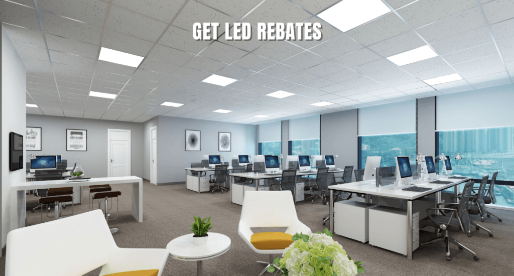 LED rebates for already upgraded properties 