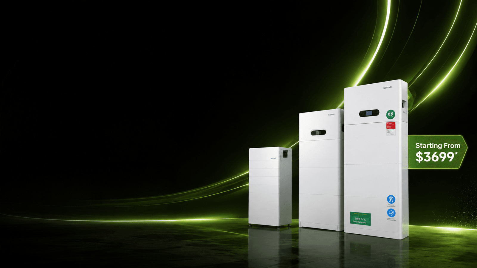 SOFAR 30kWh home battery system with hybrid inverter in Melbourne