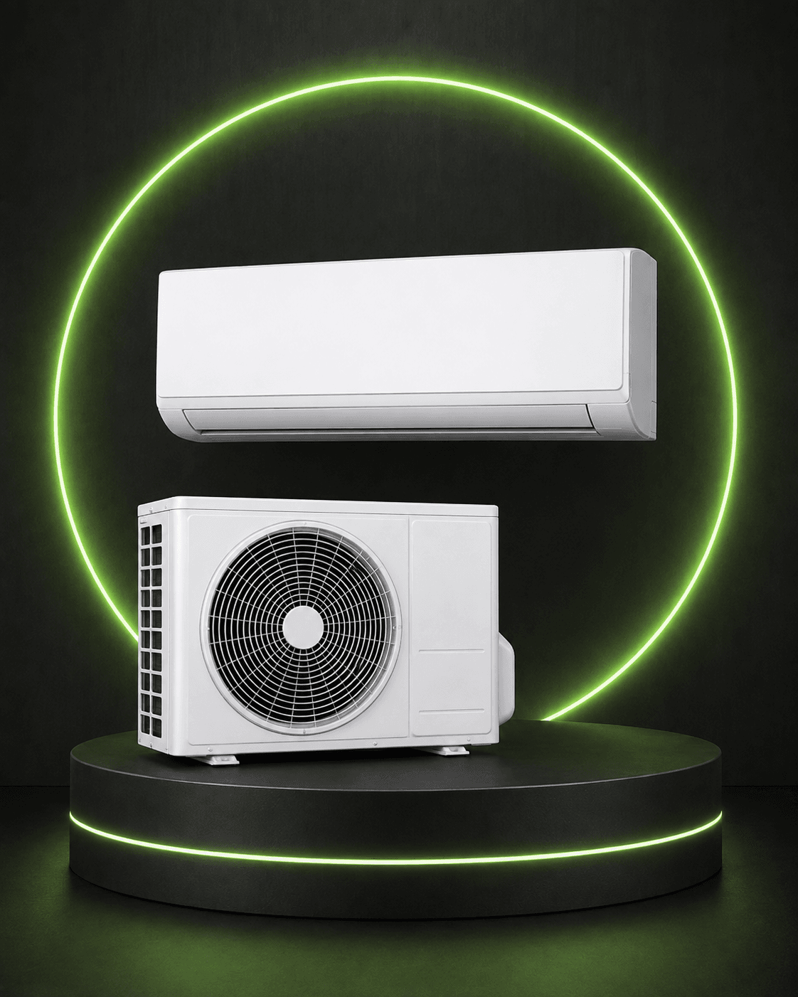 Rinnai split system air conditioner for heating and cooling in Melbourne
