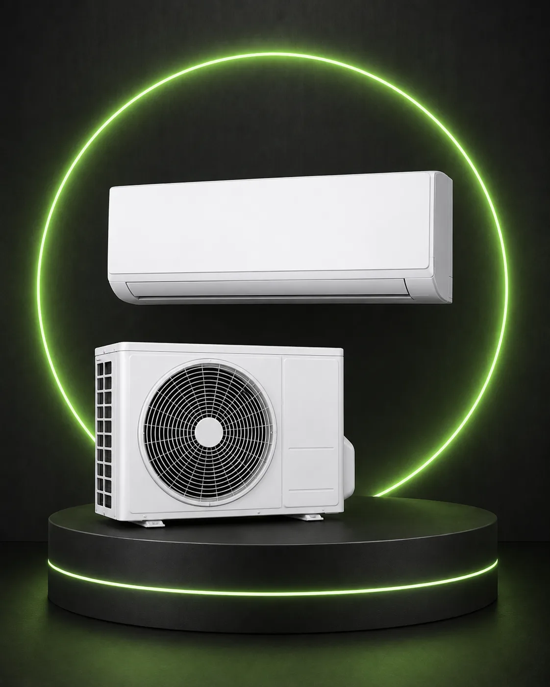 Rinnai split system air conditioner for heating and cooling in Melbourne